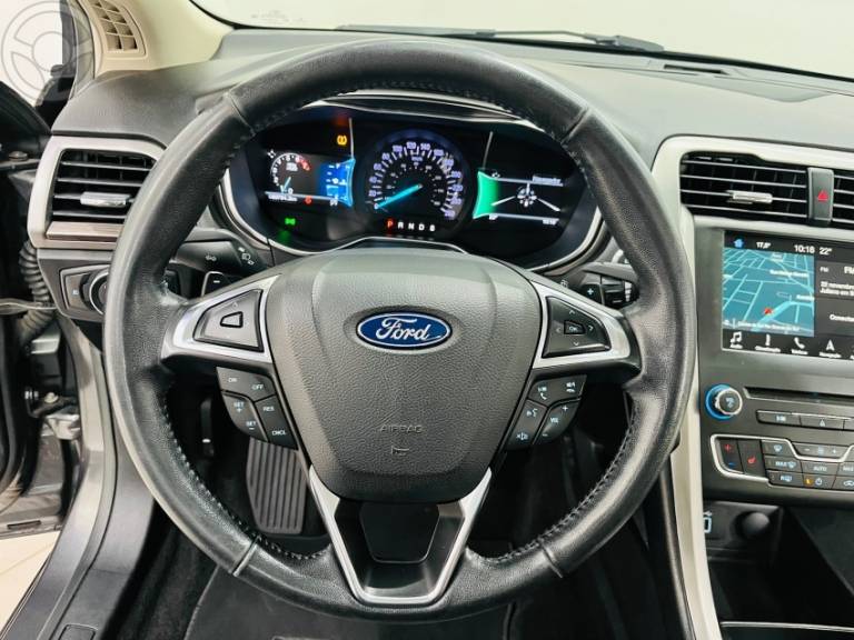 FORD - FUSION 2.0 SEL 16V ECOBOOST 4P AUTOMÁTICO - 2018/2018 - CINZA - R$ 97.990,00