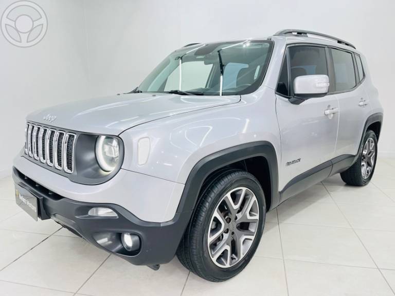 JEEP - RENEGADE 1.8 16V FLEX LONGITUDE 4P AUTOMÁTICO - 2021/2021 - PRATA - R$ 87.900,00
