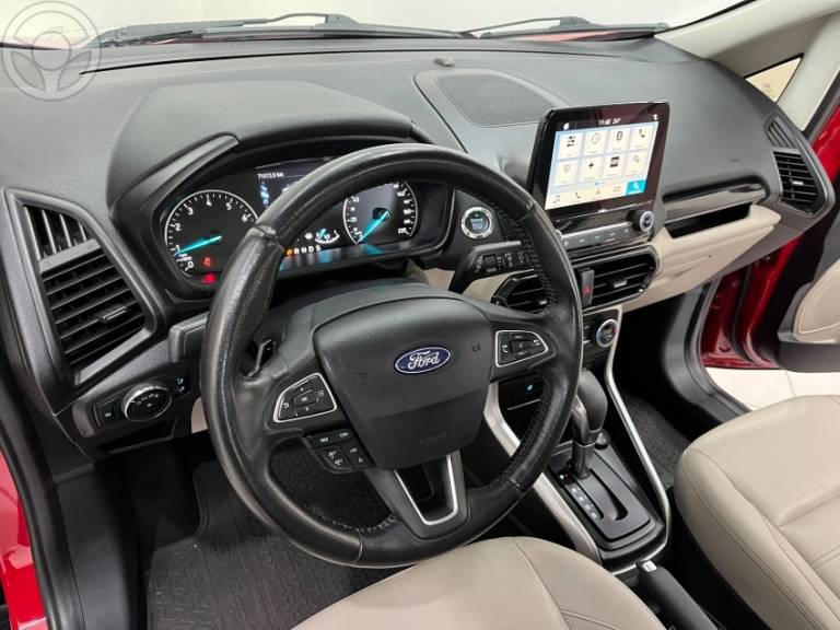 FORD - ECOSPORT 2.0 TITANIUM PLUS 16V FLEX 4P AUTOMÁTICO - 2018/2019 - VERMELHA - R$ 79.990,00