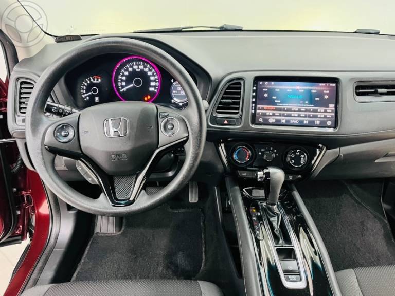 HONDA - HR-V 1.8 16V FLEX LX 4P AUTOMÁTICO - 2018/2019 - VERMELHA - R$ 104.900,00