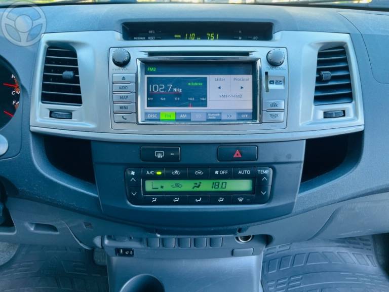 TOYOTA - HILUX 3.0 SRV TOP 4X4 CD 16V TURBO INTERCOOLER DIESEL 4P AUTOMÁTICO - 2013/2013 - BRANCA - R$ 134.990,00