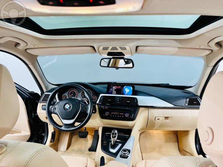 BMW - 328I 2.0 SPORT GP 16V ACTIVEFLEX 4P AUTOMÁTICO - 2013/2013 - PRETA - R$ 109.900,00