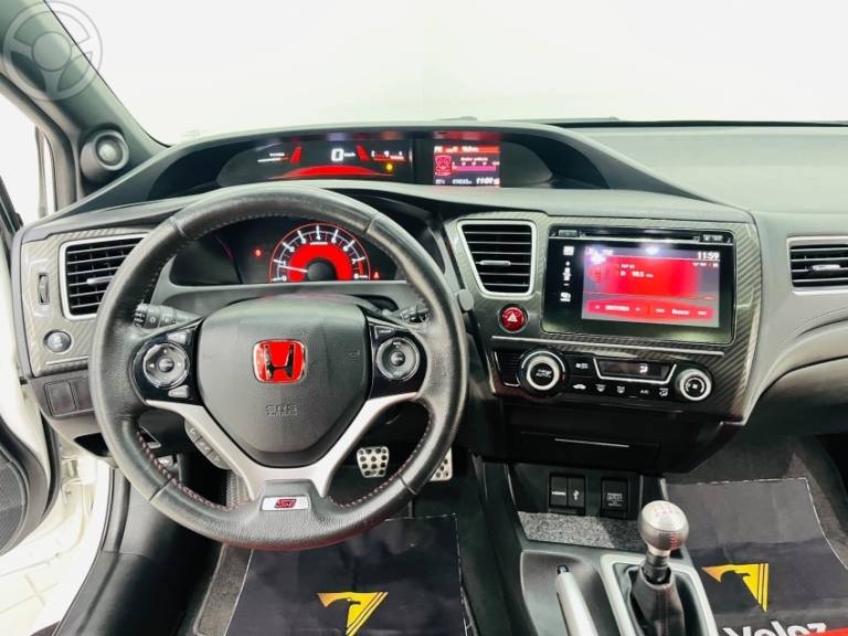 HONDA - CIVIC 2.4 SI 16V 2P MANUAL - 2014/2014 - BRANCA - R$ 139.990,00