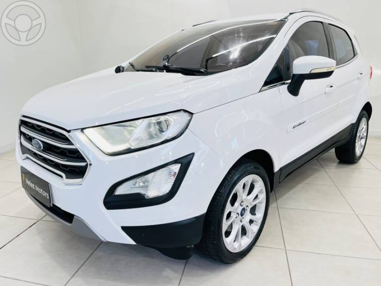 FORD - ECOSPORT 1.5 TITANIUM 16V FLEX 4P AUTOMÁTICO - 2019/2020 - BRANCA - R$ 82.900,00