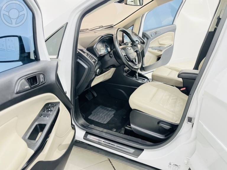 FORD - ECOSPORT 1.5 TITANIUM 16V FLEX 4P AUTOMÁTICO - 2019/2020 - BRANCA - R$ 82.900,00