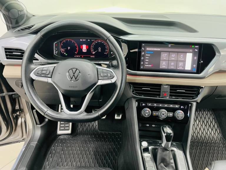 VOLKSWAGEN - TAOS 1.4 16V LAUNCHING TSI FLEX 4P AUTOMÁTICO - 2021/2022 - BEGE - R$ 157.900,00