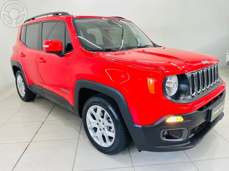JEEP - RENEGADE 1.8 16V FLEX 4P AUTOMÁTICO - 2015/2016 - VERMELHA - R$ 69.990,00