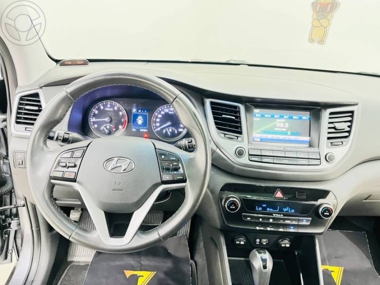 HYUNDAI - TUCSON 1.6 16V T-GDI GLS ECOSHIFT - 2018/2019 - CINZA - R$ 112.900,00