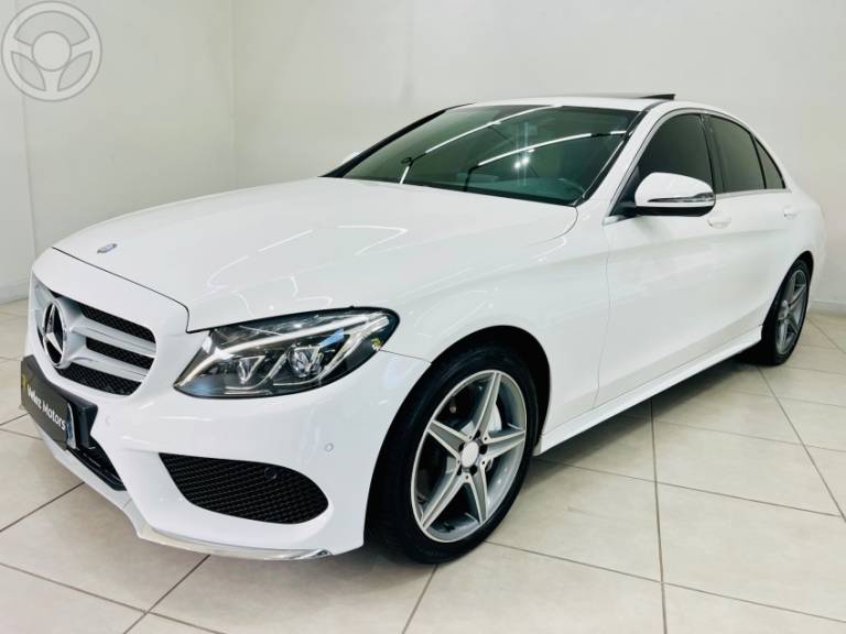 MERCEDES-BENZ - C 250 2.0 CGI SPORT TURBO 16V 4P AUTOMÁTICO - 2016/2016 - BRANCA - R$ 149.990,00