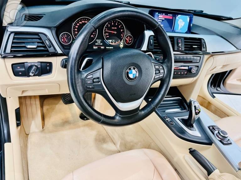 BMW - 328I 2.0 SPORT GP 16V ACTIVEFLEX 4P AUTOMÁTICO - 2013/2013 - PRETA - R$ 109.900,00