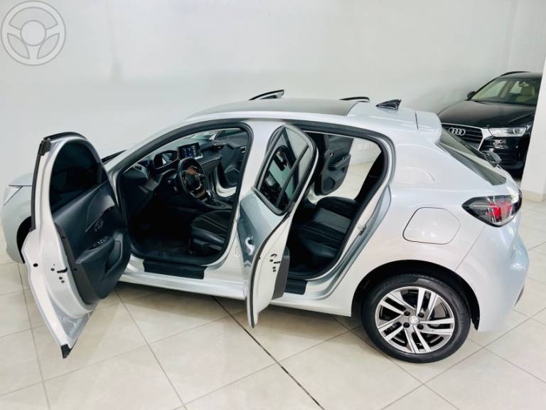 PEUGEOT - 208 1.6 ALLURE 16V FLEX 4P AUTOMÁTICO - 2020/2021 - PRATA - R$ 79.990,00