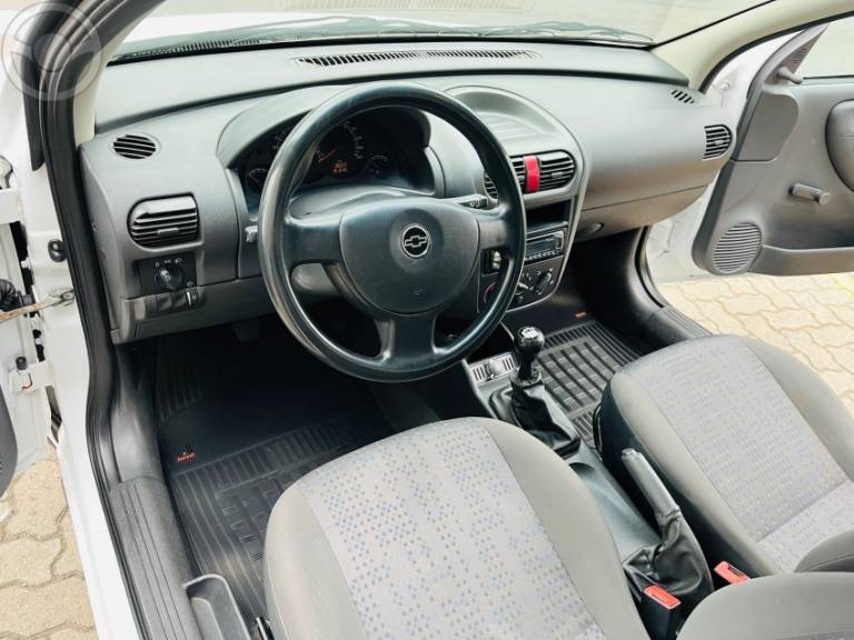 CHEVROLET - MONTANA 1.4 MPFI CONQUEST CS 8V FLEX 2P MANUAL - 2007/2008 - BRANCA - R$ 30.990,00