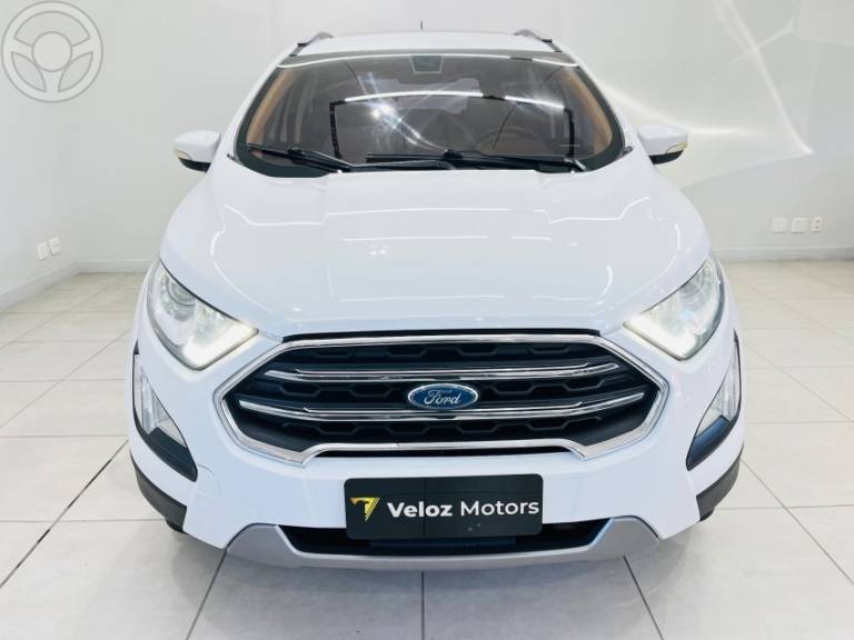 FORD - ECOSPORT 1.5 TITANIUM 16V FLEX 4P AUTOMÁTICO - 2019/2020 - BRANCA - R$ 82.900,00