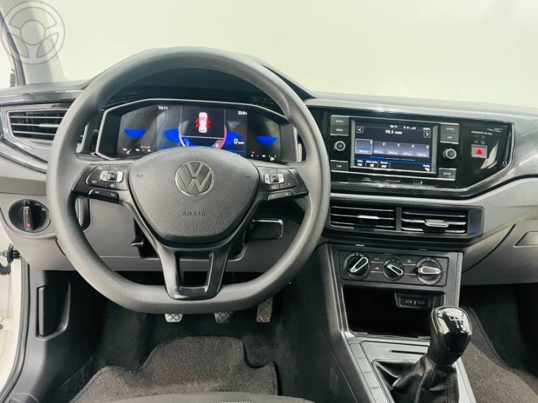 VOLKSWAGEN - VIRTUS 1.0 TSI SENSE 4P MANUAL - 2023/2024 - BRANCA - R$ 92.990,00