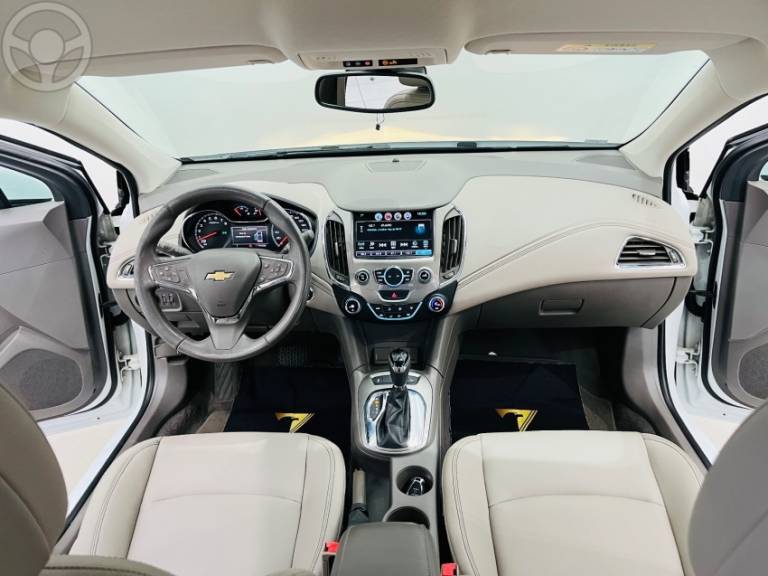 CHEVROLET - CRUZE 1.4 TURBO LTZ 16V FLEX 4P AUTOMÁTICO - 2018/2018 - BRANCA - R$ 92.900,00