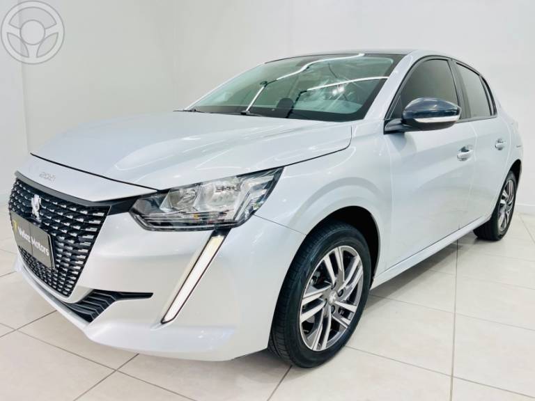 PEUGEOT - 208 1.6 ALLURE 16V FLEX 4P AUTOMÁTICO - 2020/2021 - PRATA - R$ 79.990,00