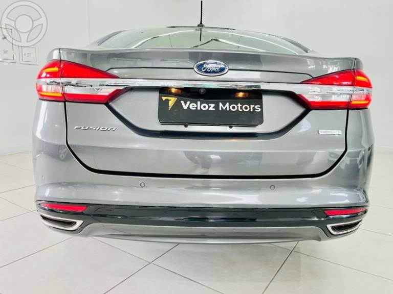 FORD - FUSION 2.0 SEL 16V ECOBOOST 4P AUTOMÁTICO - 2018/2018 - CINZA - R$ 97.990,00