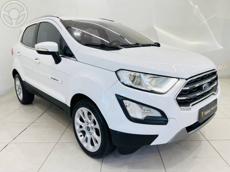 FORD - ECOSPORT 1.5 TITANIUM 16V FLEX 4P AUTOMÁTICO - 2019/2020 - BRANCA - R$ 82.900,00