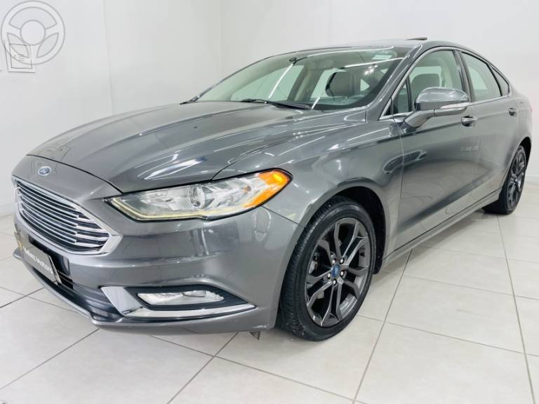 FORD - FUSION 2.0 SEL 16V ECOBOOST 4P AUTOMÁTICO - 2018/2018 - CINZA - R$ 97.990,00
