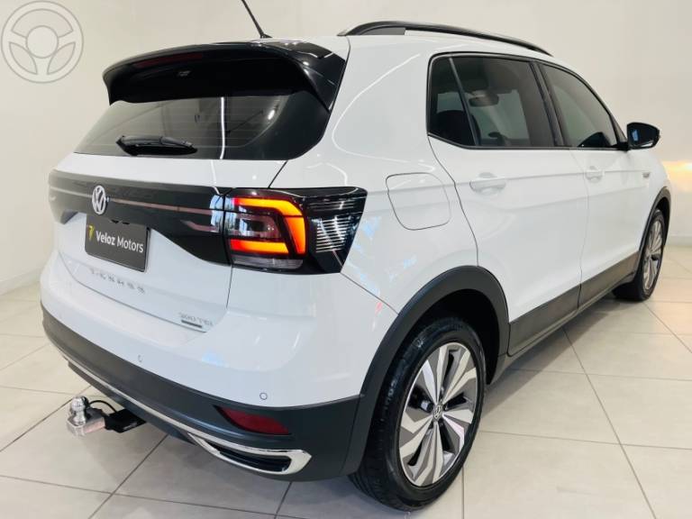VOLKSWAGEN - T-CROSS 1.0 COMFORTLINE TSI FLEX 4P AUTOMÁTICO - 2019/2020 - BRANCA - R$ 104.990,00