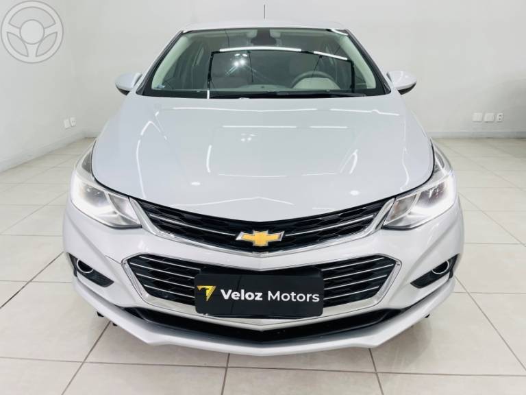 CHEVROLET - CRUZE 1.4 TURBO LTZ 16V FLEX 4P AUTOMÁTICO - 2016/2017 - PRATA - R$ 87.500,00