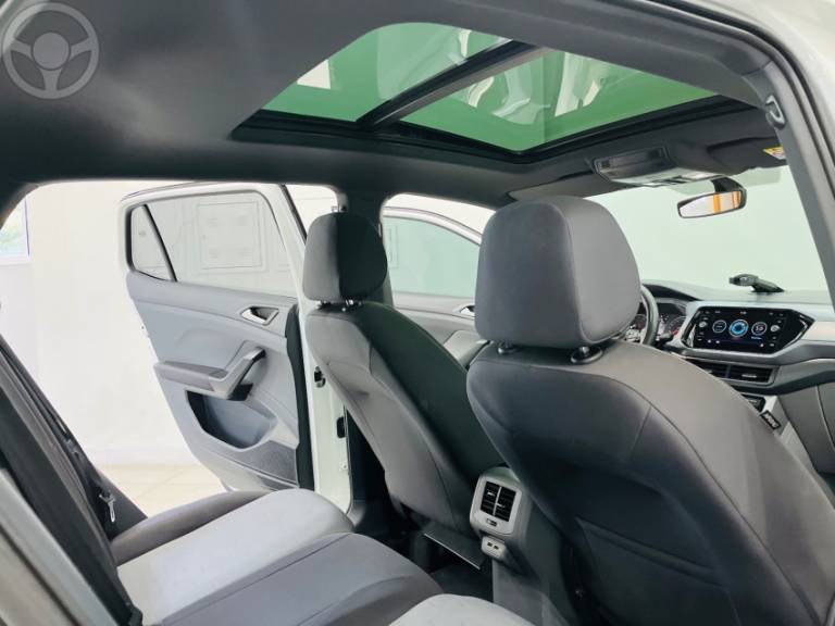 VOLKSWAGEN - T-CROSS 1.0 COMFORTLINE TSI FLEX 4P AUTOMÁTICO - 2019/2020 - BRANCA - R$ 104.990,00