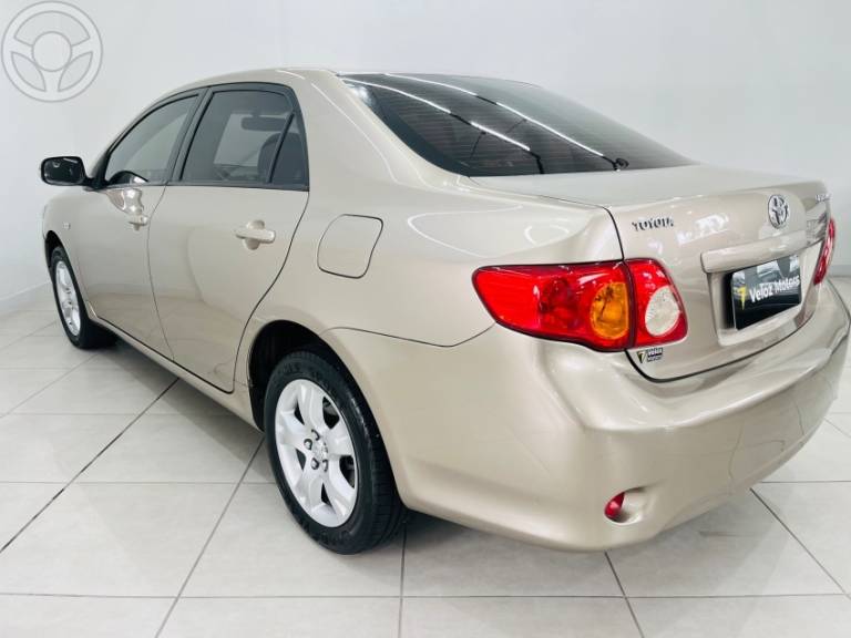 TOYOTA - COROLLA 1.8 XEI 16V FLEX 4P AUTOMÁTICO - 2009/2009 - BEGE - R$ 58.990,00