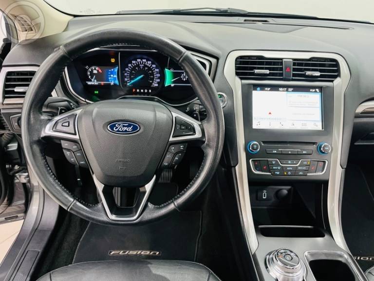 FORD - FUSION 2.0 SEL 16V ECOBOOST 4P AUTOMÁTICO - 2018/2018 - CINZA - R$ 97.990,00