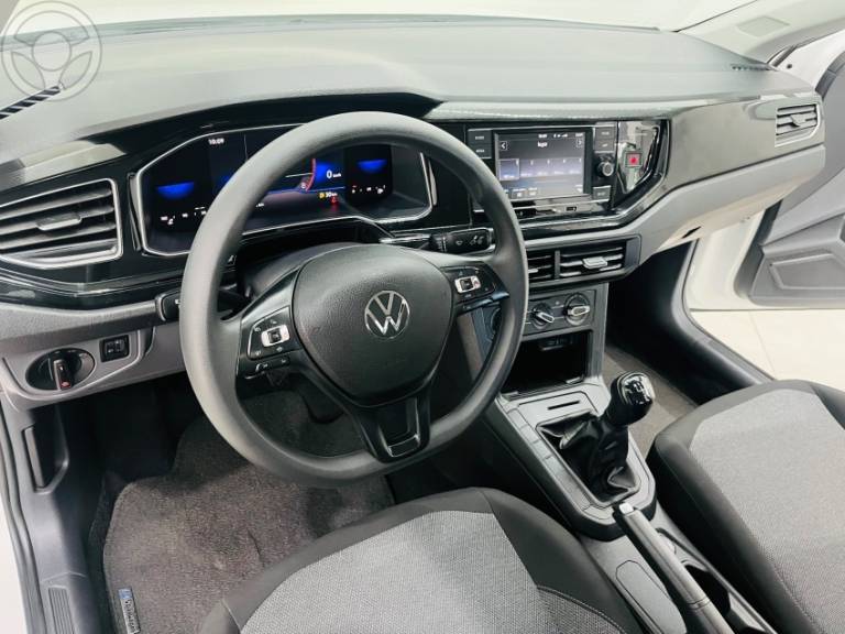 VOLKSWAGEN - VIRTUS 1.0 TSI SENSE 4P MANUAL - 2023/2024 - BRANCA - R$ 92.990,00