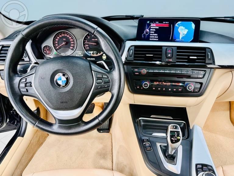 BMW - 328I 2.0 SPORT GP 16V ACTIVEFLEX 4P AUTOMÁTICO - 2013/2013 - PRETA - R$ 109.900,00