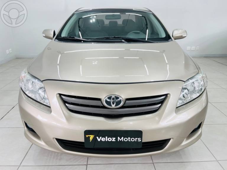 TOYOTA - COROLLA 1.8 XEI 16V FLEX 4P AUTOMÁTICO - 2009/2009 - BEGE - R$ 58.990,00