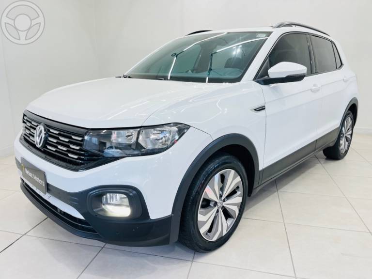 VOLKSWAGEN - T-CROSS 1.0 COMFORTLINE TSI FLEX 4P AUTOMÁTICO - 2019/2020 - BRANCA - R$ 104.990,00