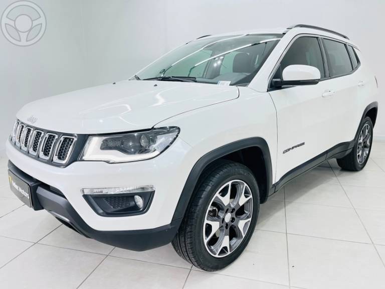 JEEP - COMPASS 2.0 16V DIESEL LONGITUDE 4X4 AUTOMÁTICO - 2019/2019 - BRANCA - R$ 114.900,00