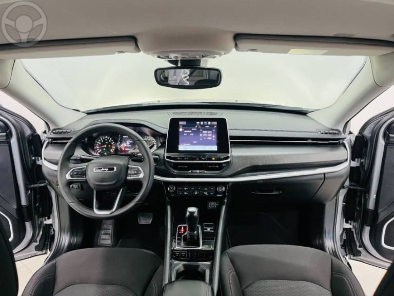 JEEP - COMPASS 1.3 SPORT T270 16V TURBO FLEX 4P AUTOMÁTICO - 2021/2022 - PRETA - R$ 112.990,00