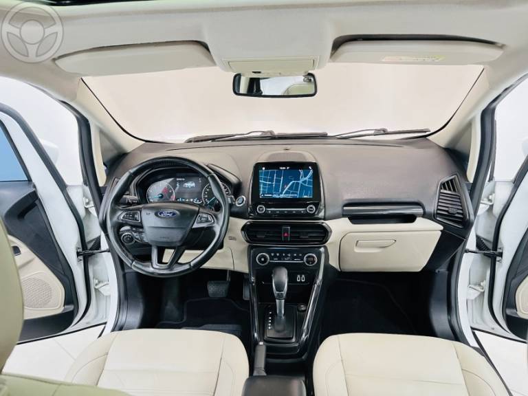 FORD - ECOSPORT 1.5 TITANIUM 16V FLEX 4P AUTOMÁTICO - 2019/2020 - BRANCA - R$ 82.900,00