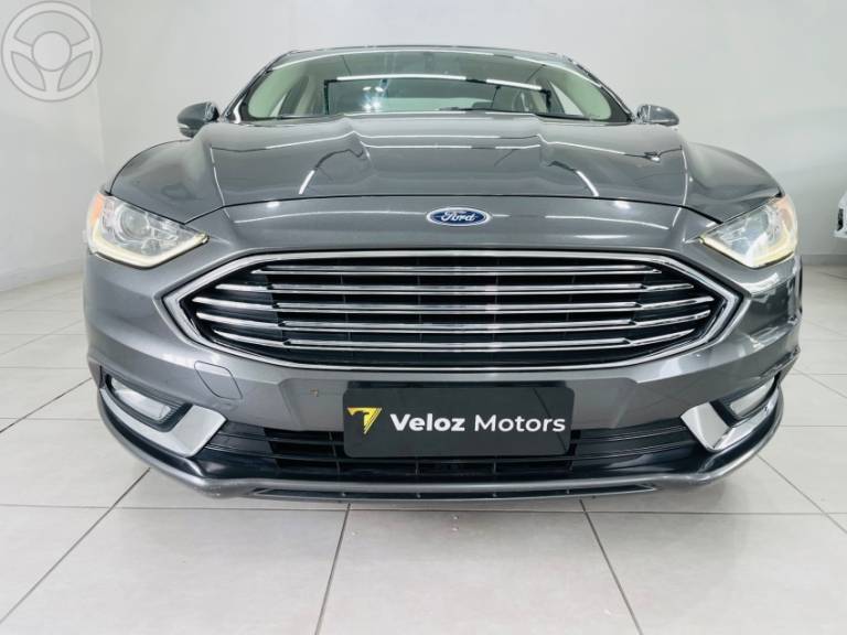 FORD - FUSION 2.0 SEL 16V ECOBOOST 4P AUTOMÁTICO - 2018/2018 - CINZA - R$ 97.990,00
