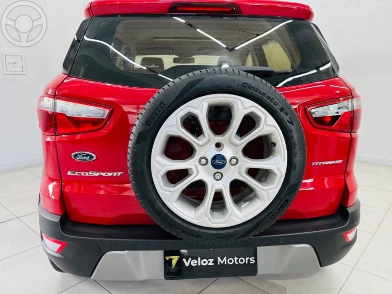 FORD - ECOSPORT 2.0 TITANIUM PLUS 16V FLEX 4P AUTOMÁTICO - 2018/2019 - VERMELHA - R$ 79.990,00