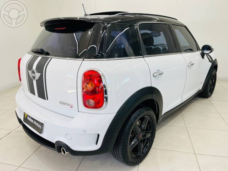 MINI - COUNTRYMAN 1.6 S ALL4 4X4 16V 184CV TURBO 4P AUTOMÁTICO - 2010/2011 - BRANCA - R$ 88.990,00