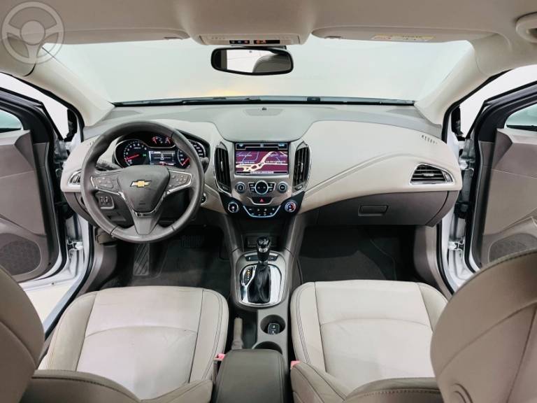 CHEVROLET - CRUZE 1.4 TURBO LTZ 16V FLEX 4P AUTOMÁTICO - 2016/2017 - PRATA - R$ 87.500,00