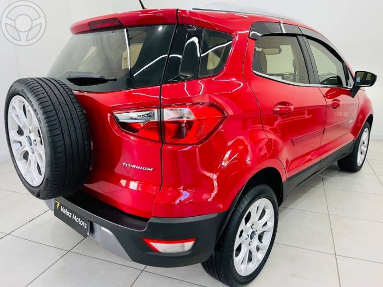 FORD - ECOSPORT 2.0 TITANIUM PLUS 16V FLEX 4P AUTOMÁTICO - 2018/2019 - VERMELHA - R$ 79.990,00