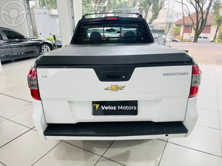CHEVROLET - MONTANA 1.4 MPFI SPORT CS 8V FLEX 2P MANUAL - 2011/2012 - BRANCA - R$ 45.990,00
