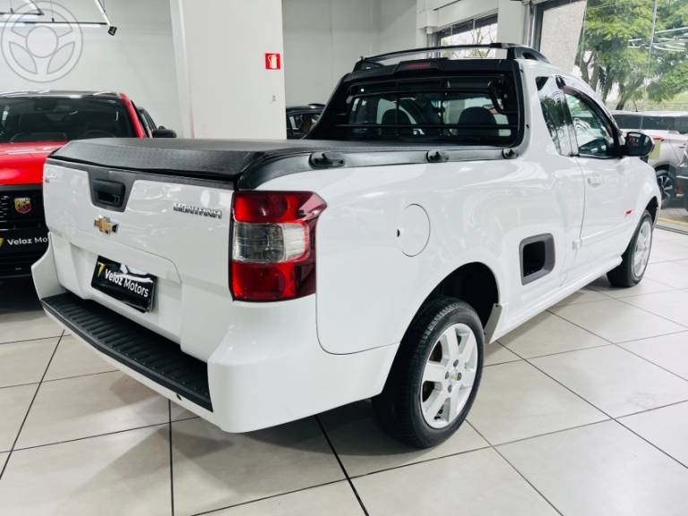 CHEVROLET - MONTANA 1.4 MPFI SPORT CS 8V FLEX 2P MANUAL - 2011/2012 - BRANCA - R$ 45.990,00