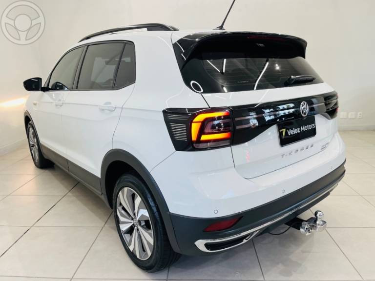 VOLKSWAGEN - T-CROSS 1.0 COMFORTLINE TSI FLEX 4P AUTOMÁTICO - 2019/2020 - BRANCA - R$ 104.990,00