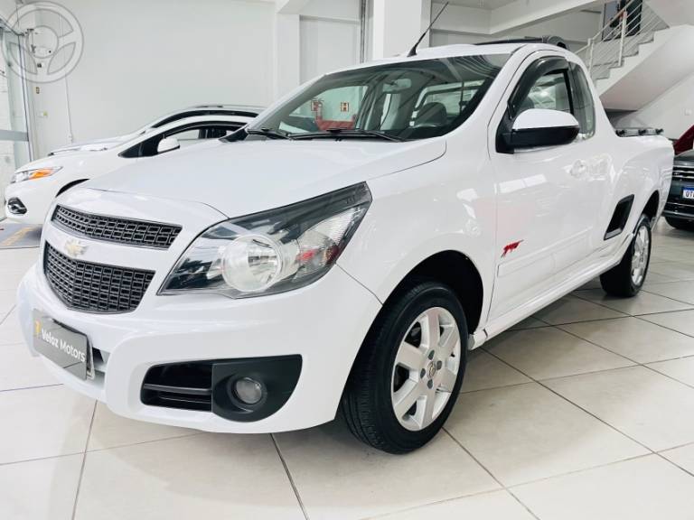 CHEVROLET - MONTANA 1.4 MPFI SPORT CS 8V FLEX 2P MANUAL - 2011/2012 - BRANCA - R$ 47.990,00